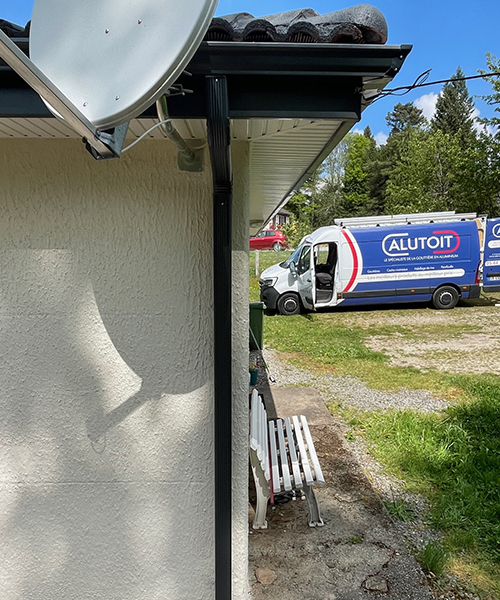 Gouttière alu Chassieu